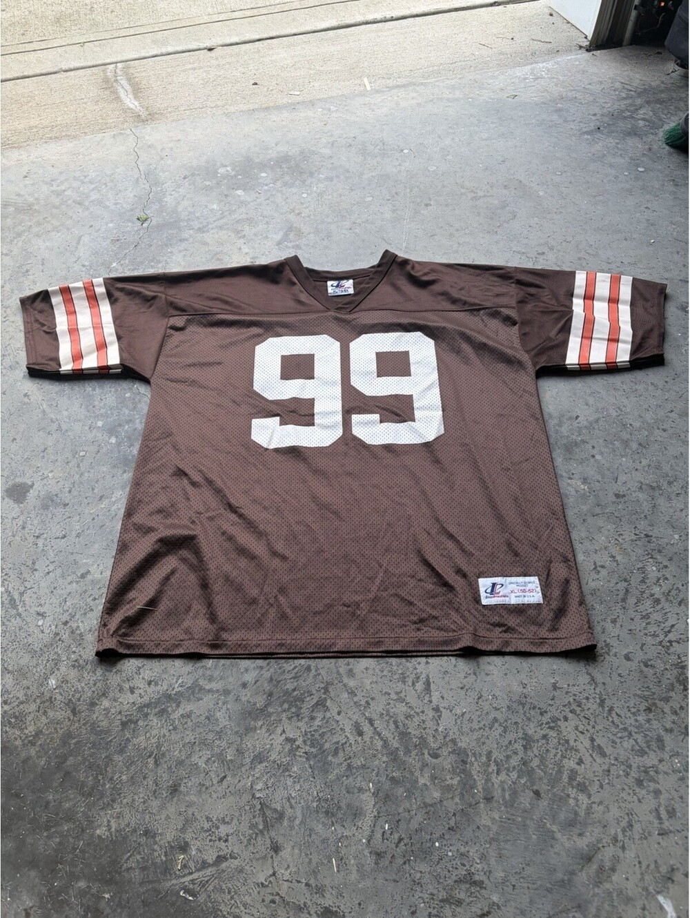 Vintage Cleveland Browns Jersey Mens XL Brown NFL Football Logo Athletic 90s